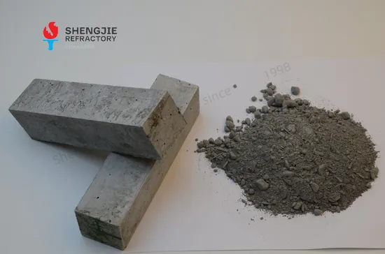 Calcium Aluminate Cement Price High Aluminium Castable Refractory Mortar for Industrial Furnaces 