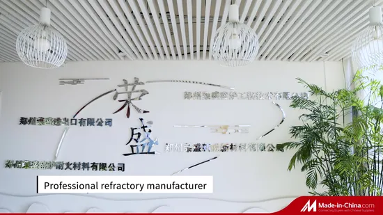 High Alumina Reinforced Refractory Castable Monolithic Refractories for Kiln and Furnace 