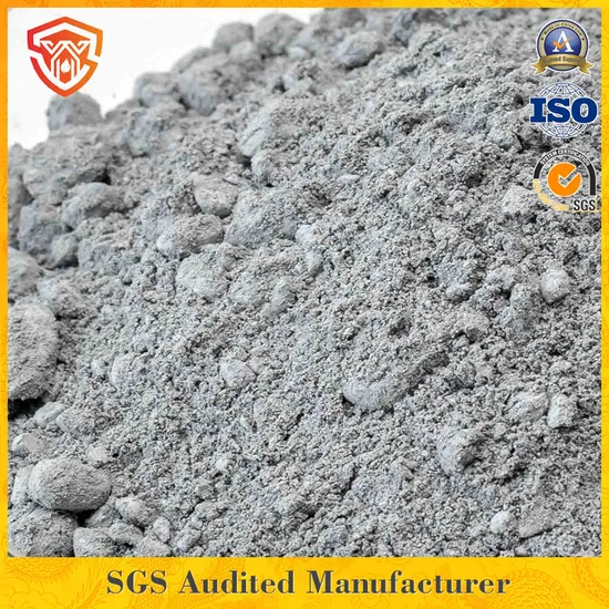 Spraying Mass Induction Furnace Lining Refractory Spray Coating Gunning Mix Material Monolithic Refractories 